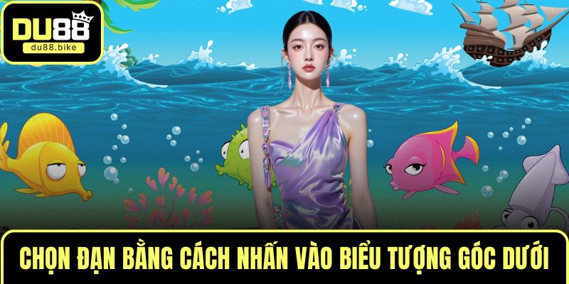 Chọn đạn bằng cách nhấn vào biểu tượng góc dưới